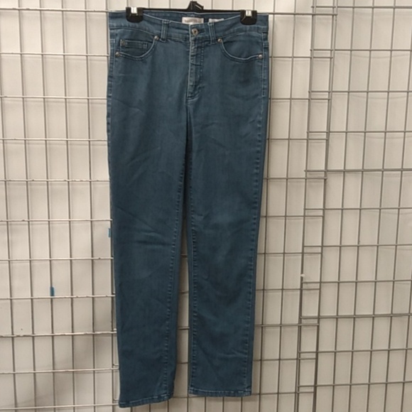 NORTHERN REFLECTIONS Everyday Slim Women's Jean's Size 4 Blue High Rise - Picture 3 of 8